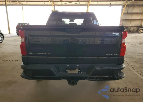 2022 Chevrolet Silverado C1500 Custom из США, поврежденный, VIN 3GCPABEK3NG513246